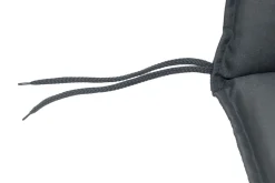 Outlet Comfort Stuhlauflage Hochlehner, anthrazit, Polyester, 120 x 50 x 7 cm Hochlehner-Auflagen