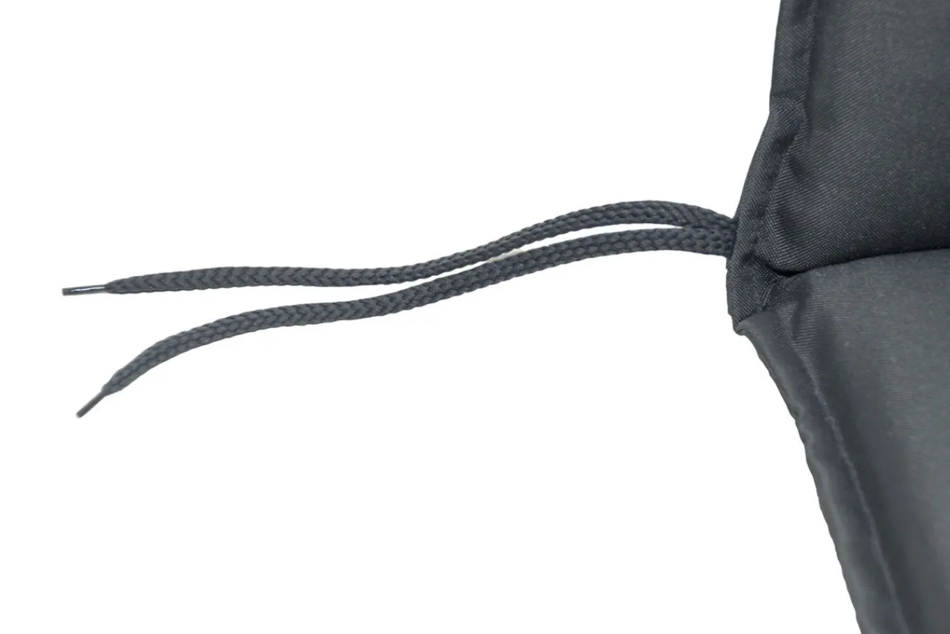 Outlet Comfort Stuhlauflage Hochlehner, anthrazit, Polyester, 120 x 50 x 7 cm Hochlehner-Auflagen