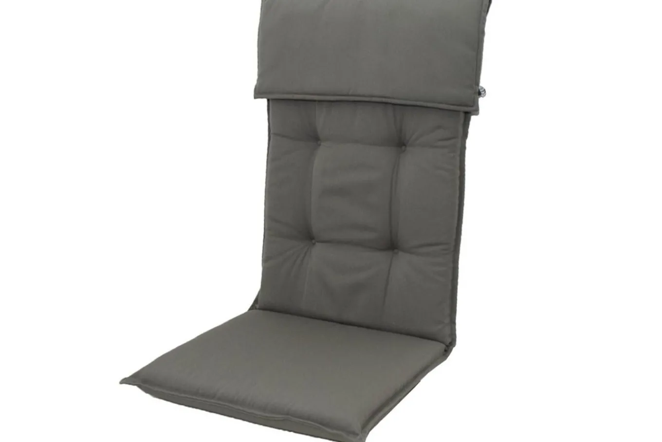 Best Stuhlauflage Hochlehner, grau, Dralon, 120x50x7cm, mit DuPont Teflon Markenimprägnierung Hochlehner-Auflagen