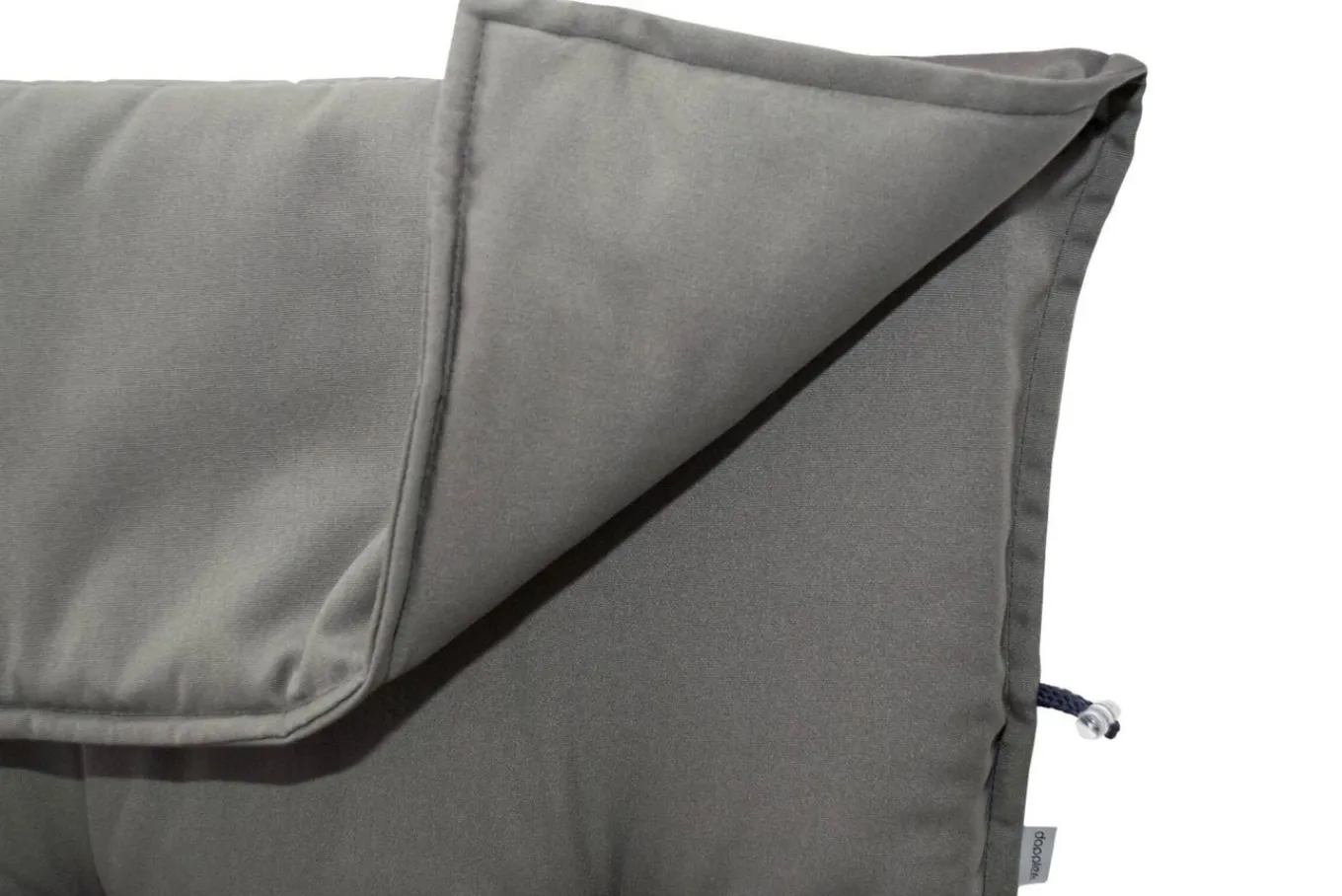Best Stuhlauflage Hochlehner, grau, Dralon, 120x50x7cm, mit DuPont Teflon Markenimprägnierung Hochlehner-Auflagen