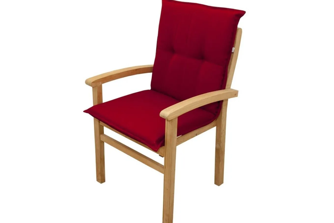 Clearance Stuhlauflage Niederlehner, bordeaux, Dralon, 100x50x7cm, mit DuPont Teflon Markenimprägnierung Niedriglehner-Auflagen