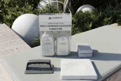 New Multi Surface KITS 3-in-1 Box Pflegemittel, Gartenmöbelreinigung und Oberflächenschutz, 2 x 750 ml Pflege Und Reinigung