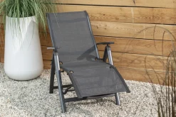 Sale Alice Comfort Relaxsessel, xerix/anthrazit, Alu/Textilene, 70x67x45cm Aluminium-Gartenmöbel|Gartenstühle & Gartensessel