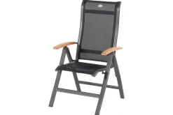 Sale Alice Garten-Essgruppe, xerix, Alu/4x4 Textilen, Tisch 180/240x100cm, 6 Stapel-, 2 Klappstühle Garten-Essgruppen