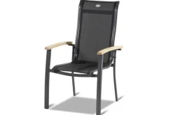 Sale Alice Garten-Essgruppe, xerix, Alu/4x4 Textilen, Tisch 180/240x100cm, 6 Stapel-, 2 Klappstühle Garten-Essgruppen