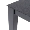 Online Alice Garten-Essgruppe, xerix/anthrazit, Alu/Textil, 160x95 cm, 6 Stapelsessel Garten-Essgruppen