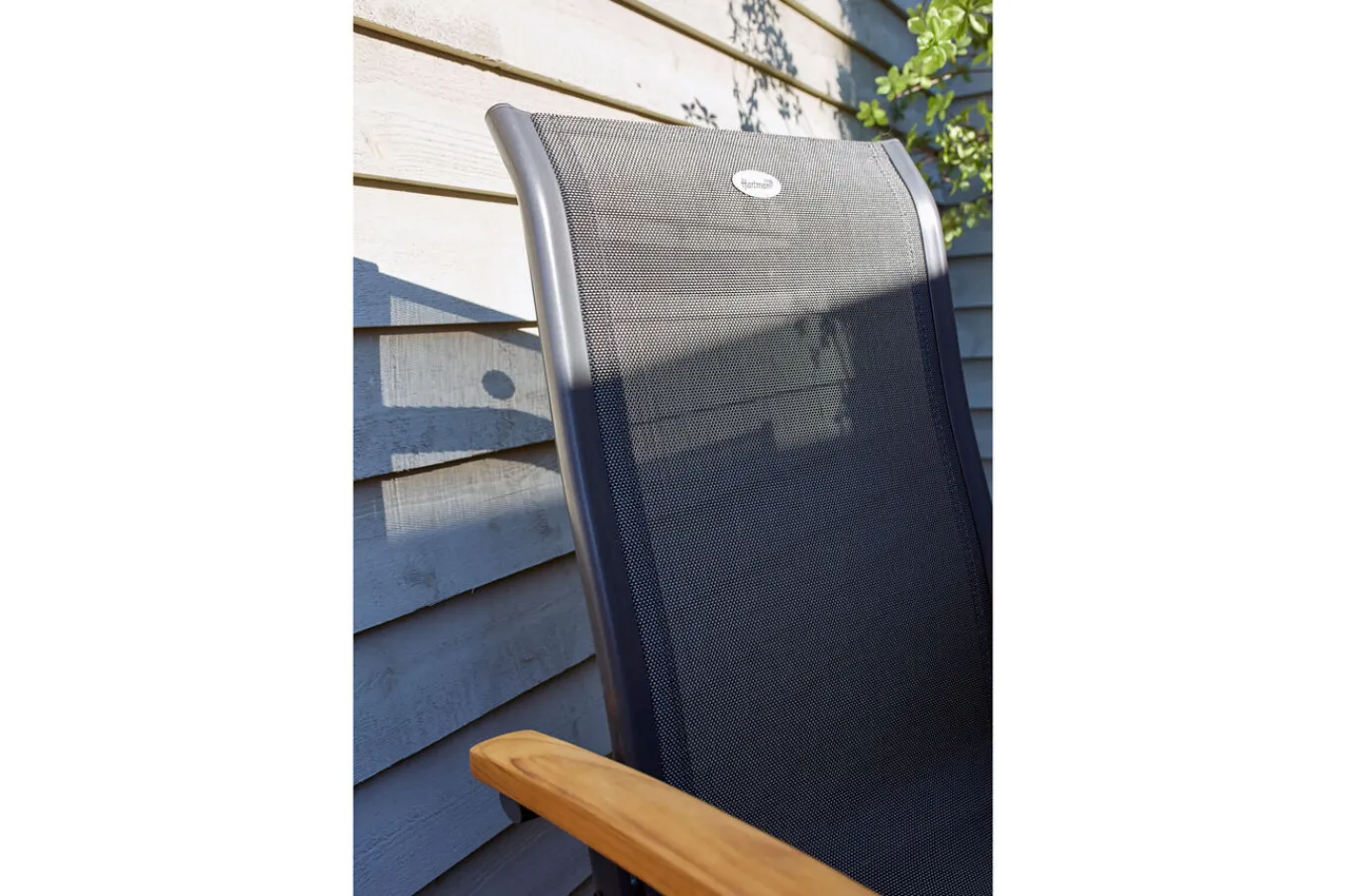 Alice/South Wales Garten-Essgruppe, xerix/natur, Alu/Teak/2x2 Textilen, 150/210x90 cm, 4 Klappstühle Garten-Essgruppen