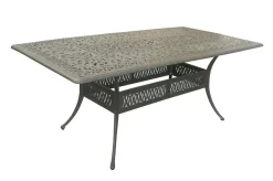 Best Amalfi Garten-Essgruppe, bronze, Alu-Guss, 8 Diningsessel Aluguss-Gartenmöbel|Garten-Essgruppen
