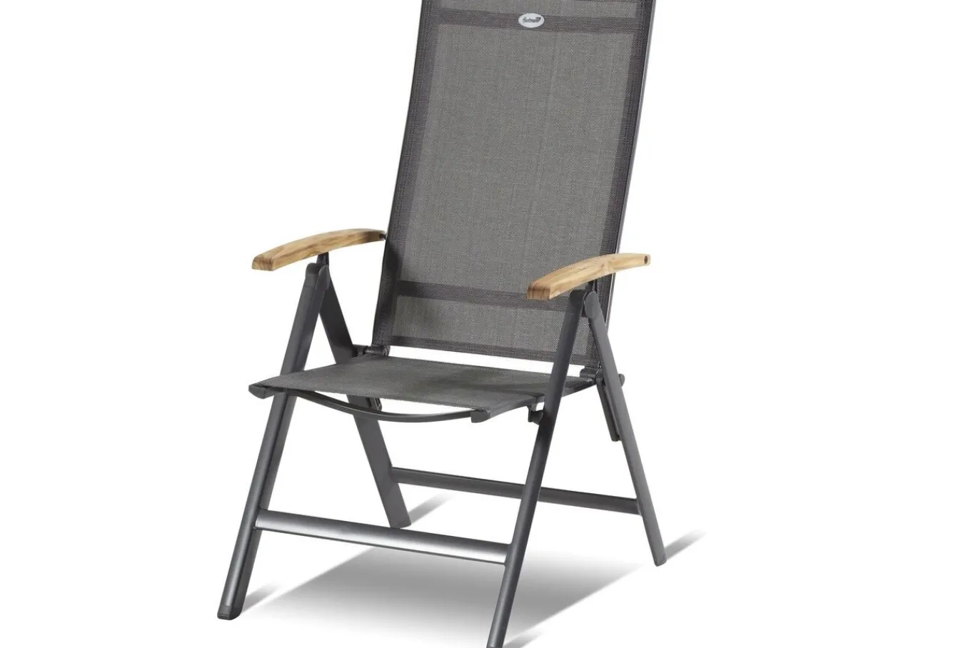 Clearance Aruba Garten-Essgruppe, xerix/natur, Alu/Teak, 6 Hochlehner, 150/210x90cm Garten-Essgruppen