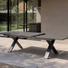 Online Exklusivmodell Xanadu, Da Vinci Garten-Essgruppe, 6 Personen, ausziehbarer Tisch 220–280 cm, Alu/Glaskeramik Garten-Essgruppen