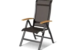 Outlet Garten-Essgruppe, xerix-anthrazit, Alu/HPL, 4x4 Textilen, 260/160x90 cm, 6 Personen Garten-Essgruppen