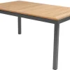 Sale Garten-Essgruppe, xerix-anthrazit, Alu/Teakholz, 210/150x90 cm, 8 Personen Garten-Essgruppen