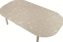Outlet Shades of Colour Bilbao Gartenlounge, sand/beige, Alu/Polyester/Rope-Geflecht, inkl. Polster Gartenlounge|Aluminium-Gartenmöbel