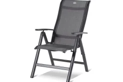 Outlet Sondermodell Xanadu / Alice Comfort Garten-Essgruppe, xerix/anthrazit, Alu/Glaskeramik, 6 Stapelsessel, 2 Klappstühle, 220/280x100cm Garten-Essgruppen