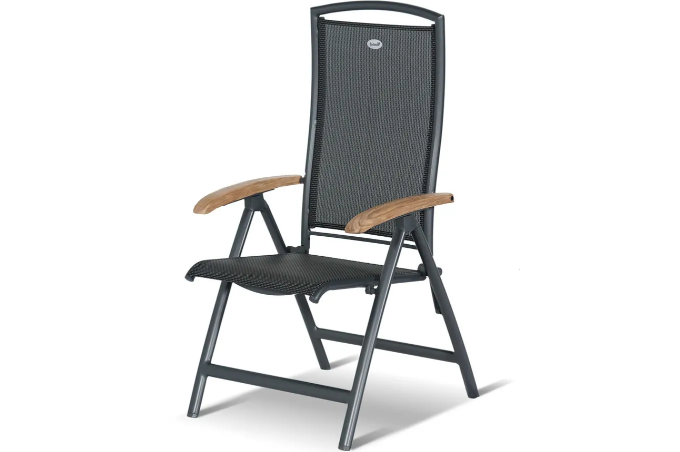Clearance Sondermodell Xanadu / Raffaelo Garten-Essgruppe, xerix/anthrazit, Alu/Glaskeramik, 8 Klappstühle, 220/280x100cm Garten-Essgruppen