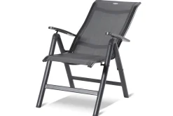 Tanger/Alice Comfort Garten-Essgruppe, xerix/grey wood, Aluminium/Keramik, 228x105cm, 6 Klappstühle Garten-Essgruppen|Aluminium-Gartenmöbel