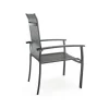 Best Tanger/Alice Comfort Garten-Essgruppe, xerix/grey wood, Aluminium/Keramik, 228x105cm, 6 Stapelsessel Garten-Essgruppen|Aluminium-Gartenmöbel
