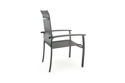 Best Tanger/Alice Comfort Garten-Essgruppe, xerix/grey wood, Aluminium/Keramik, 228x105cm, 6 Stapelsessel Garten-Essgruppen|Aluminium-Gartenmöbel