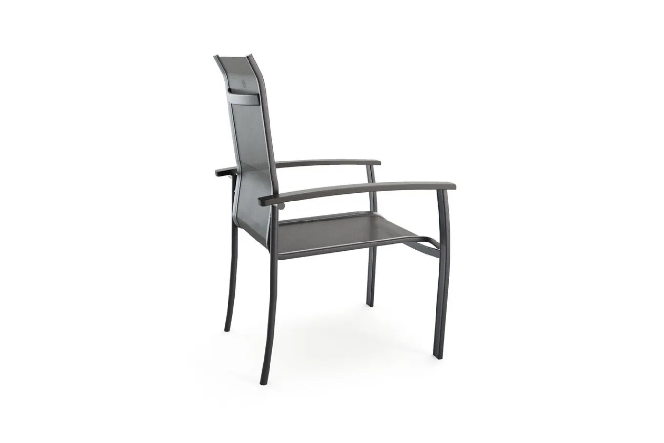 Best Tanger/Alice Comfort Garten-Essgruppe, xerix/grey wood, Aluminium/Keramik, 228x105cm, 6 Stapelsessel Garten-Essgruppen|Aluminium-Gartenmöbel