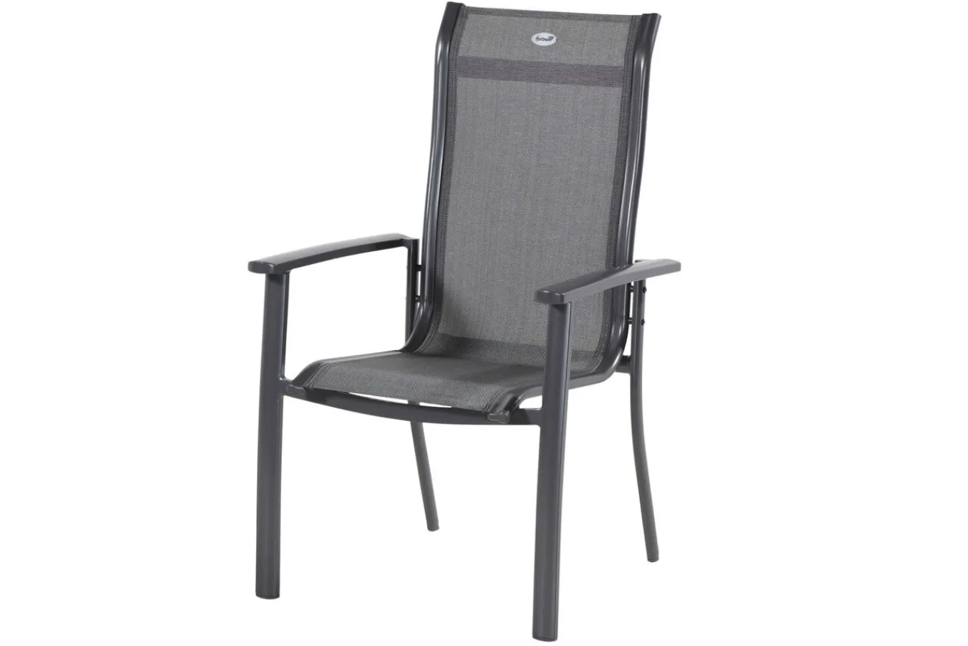 Best Tanger/Alice Comfort Garten-Essgruppe, xerix/grey wood, Aluminium/Keramik, 228x105cm, 6 Stapelsessel Garten-Essgruppen|Aluminium-Gartenmöbel
