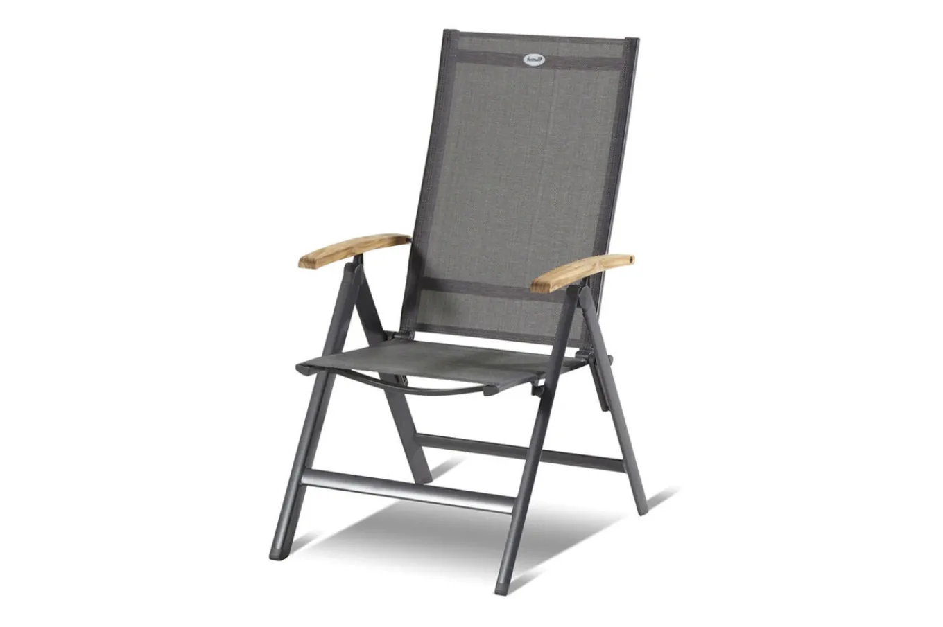 Sale Xanadu / Aruba Garten-Essgruppe, xerix/natur, Alu/Teak/Glaskeramik, 8 Klappstühle, 160/220x100cm, Teak Armlehnen Garten-Essgruppen|Aluminium-Gartenmöbel