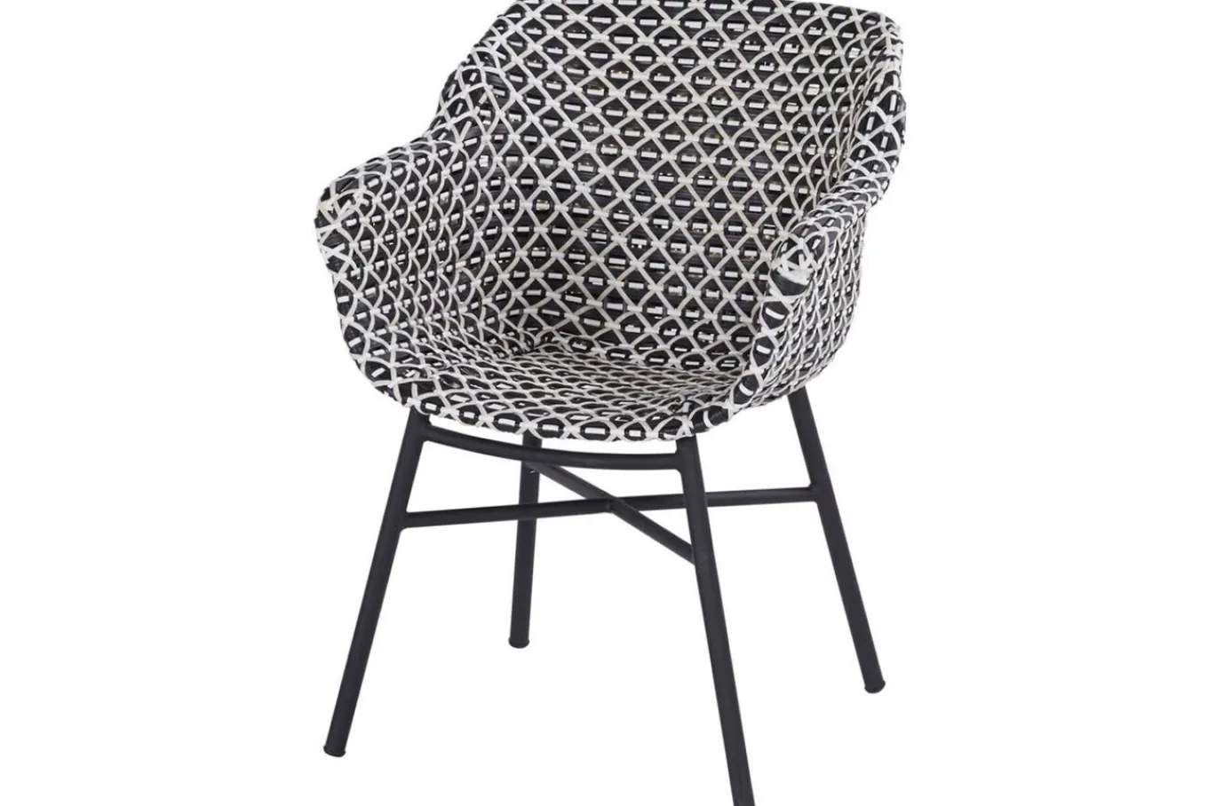 Best Xanadu Garten-Essgruppe, schwarz/grau/weiß, Aluminium/Glas-Keramik/Kunststoff, Ausziehtisch 220/280 x 100 cm, inkl. 8 Sessel Garten-Essgruppen|Aluminium-Gartenmöbel