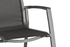 Altura 6er-Set Stapelsessel, Exlusivmodell, anthrazit/anthrazit, 0302102-7100 Aluminium-Gartenmöbel|Gartenstühle & Gartensessel