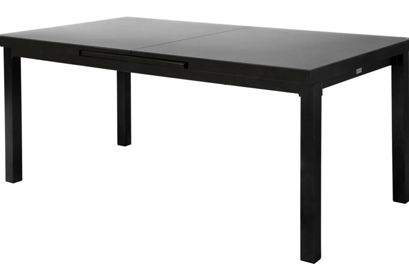 Clearance Altura Garten-Essgruppe, anthrazit, Alu/Textilene, Tisch 180/240x100cm, 8 Klappstühle Garten-Essgruppen