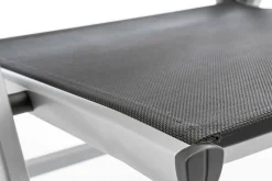 New BasicPlus Garten-Essgruppe, 6 Personen, ausziehbar, 180-240cm, Alu/Textilene, Klappstühle Garten-Essgruppen