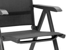 Best BasicPlus Garten-Essgruppe, 8 Personen, ausziehbarer Tisch 180–240 cm, Aluminium/Textilene Garten-Essgruppen