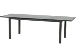Sale BasicPlus Garten-Essgruppe, 6 Personen, ausziehbarer Tisch 180–240 cm, Aluminium/Textilene Garten-Essgruppen|Aluminium-Gartenmöbel