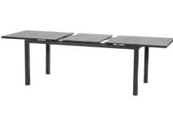 Sale BasicPlus Garten-Essgruppe, 6 Personen, ausziehbarer Tisch 180–240 cm, Aluminium/Textilene Garten-Essgruppen|Aluminium-Gartenmöbel