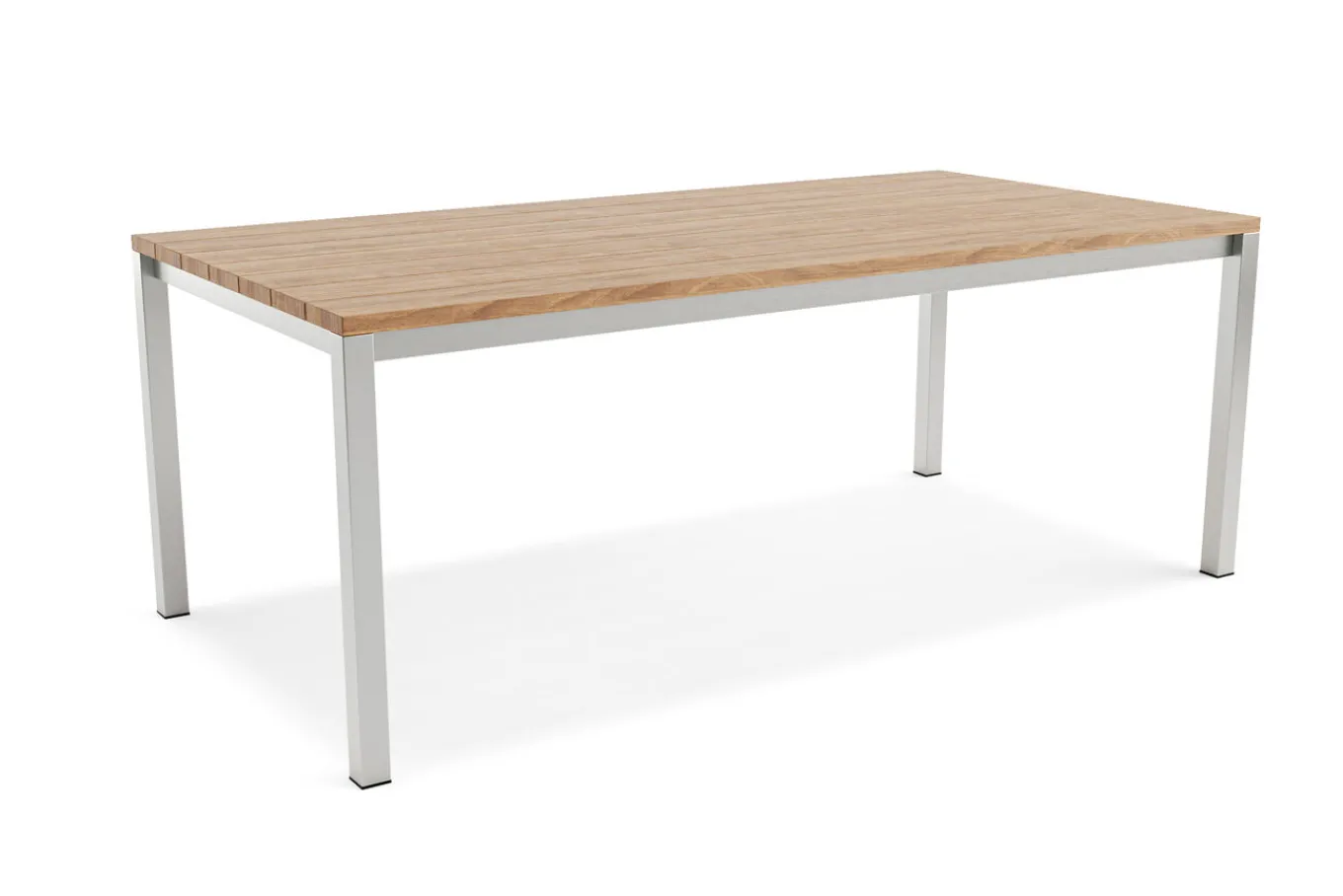 Outlet BasicPlus Garten-Essgruppe mit 6 Sesseln, silber/anthrazit, Alu/Edelstahl, schmutzabweisend, platzsparend, pflegeleicht Garten-Essgruppen|Edelstahl-Gartenmöbel