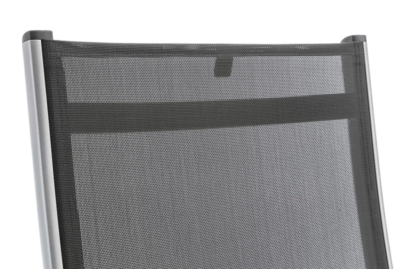 Outlet BasicPlus Garten-Essgruppe, silber, Alu/Textilene, Tisch 180/240x100cm, 6 Stapel-, 2 Klappstühle Garten-Essgruppen