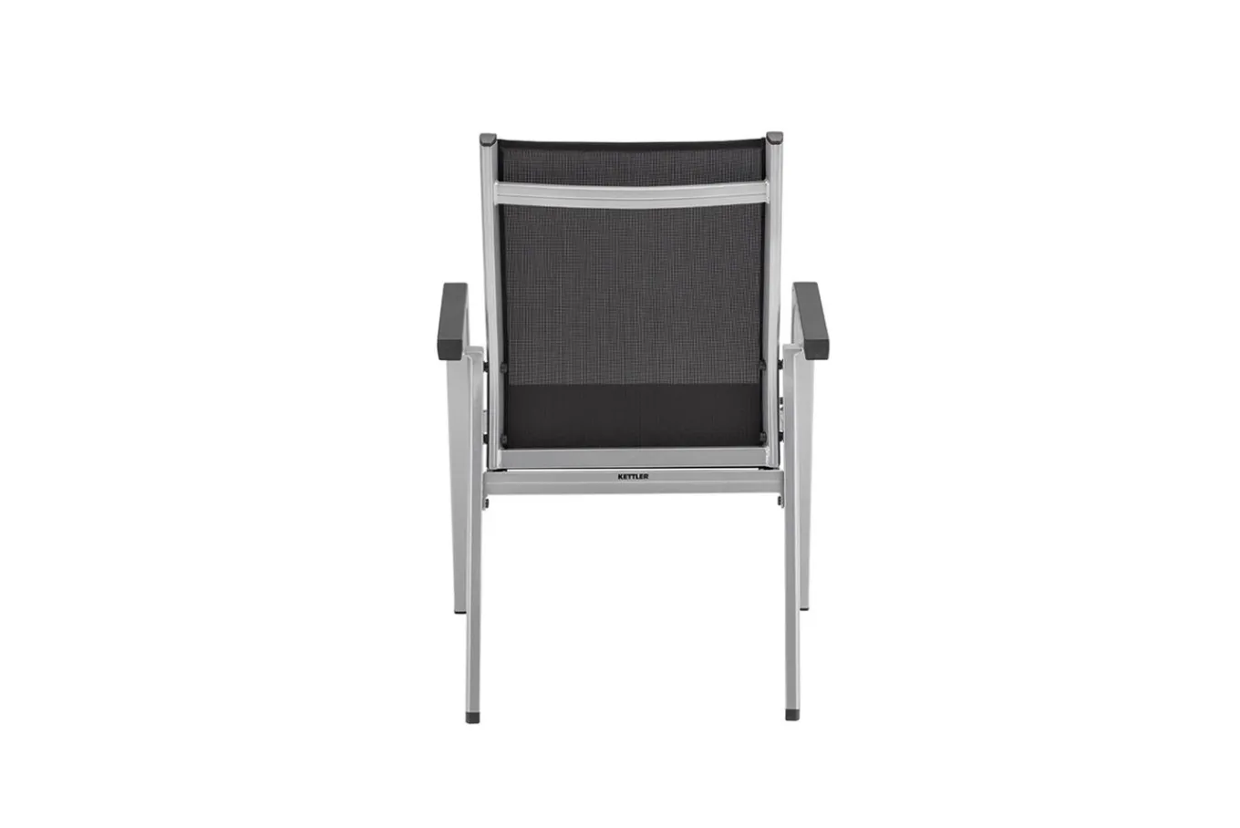 Outlet BasicPlus Garten-Essgruppe, silber, Alu/Textilene, Tisch 180/240x100cm, 6 Stapel-, 2 Klappstühle Garten-Essgruppen