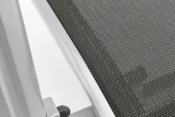 Hot BasicPlus Garten-Essgruppe, 6 Personen, ausziehbar, 180-240cm, Alu/Textilene, Stapelsessel Garten-Essgruppen