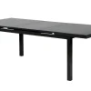 Best BasicPlus Garten-Essgruppe, anthrazit, Alu/Textilene, Tisch 180/240x100cm, 8 Stapelsessel Garten-Essgruppen|Aluminium-Gartenmöbel