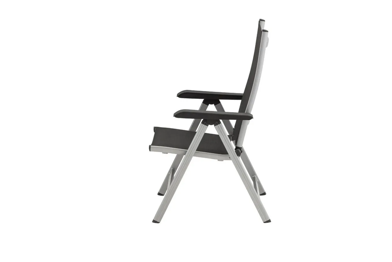 Clearance BasicPlus Klappstuhl, silber/anthrazit, Alu/Textilene, 0301201-0000 Aluminium-Gartenmöbel|Gartenstühle & Gartensessel