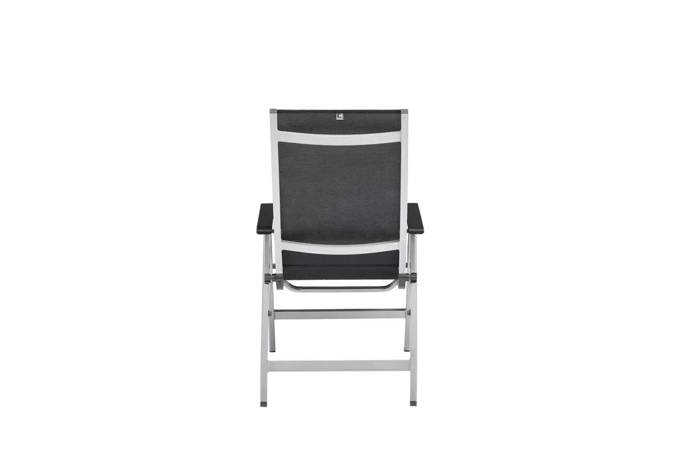 Hot Basic Plus Premium Klappstuhl, silber/lakritz, Alu/Outdoorgewebe,0102401-0000 Aluminium-Gartenmöbel|Gartenstühle & Gartensessel