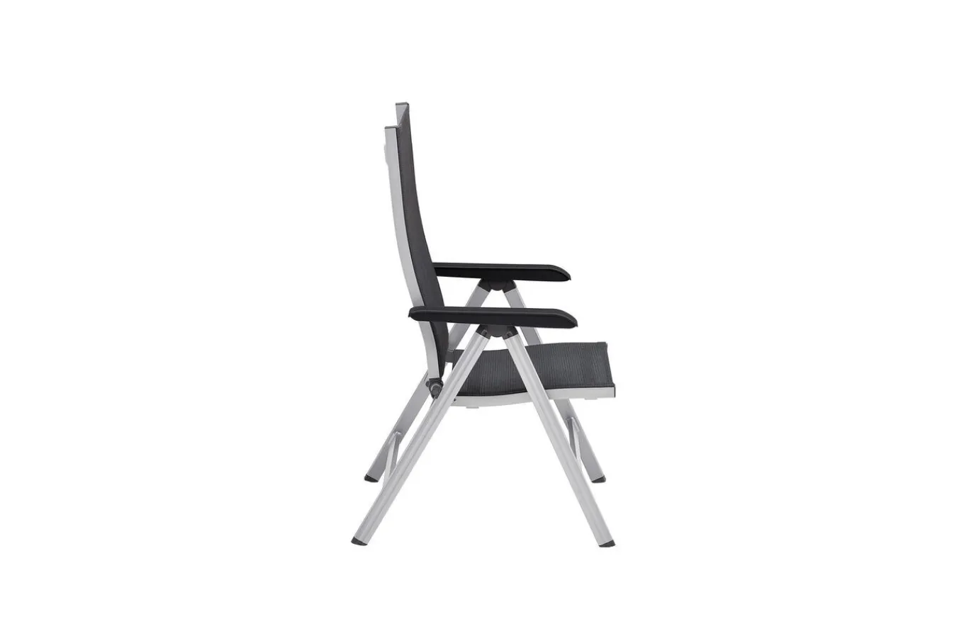 Hot Basic Plus Premium Klappstuhl, silber/lakritz, Alu/Outdoorgewebe,0102401-0000 Aluminium-Gartenmöbel|Gartenstühle & Gartensessel