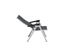 Hot Basic Plus Premium Klappstuhl, silber/lakritz, Alu/Outdoorgewebe,0102401-0000 Aluminium-Gartenmöbel|Gartenstühle & Gartensessel