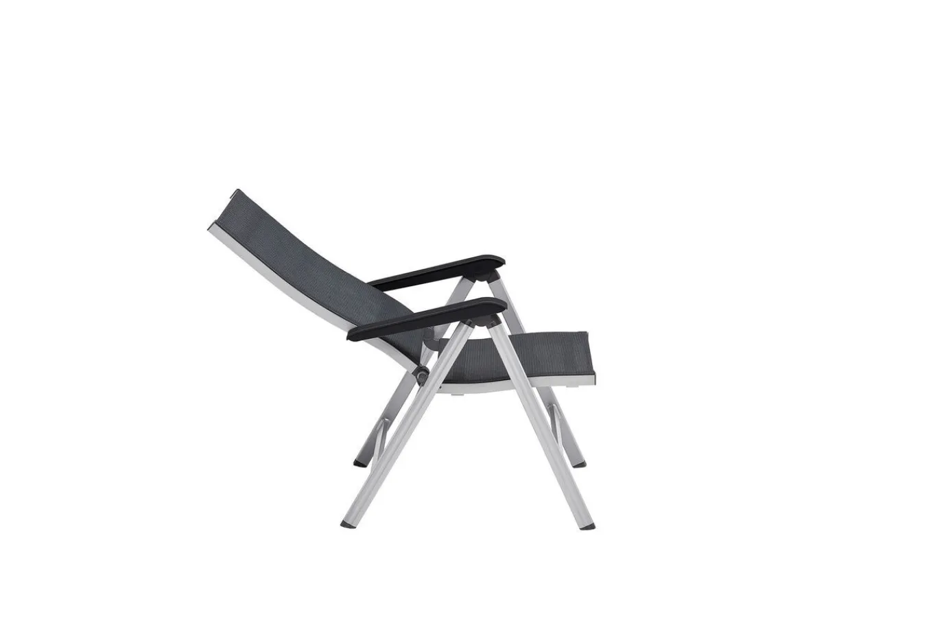 Hot Basic Plus Premium Klappstuhl, silber/lakritz, Alu/Outdoorgewebe,0102401-0000 Aluminium-Gartenmöbel|Gartenstühle & Gartensessel