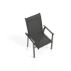Discount BasicPlus Pro Garten-Essgruppe, anthrazit, Alu/Textilene/Spraystone, Tisch 180/280 x 100 cm, 8 Stapelsessel Garten-Essgruppen