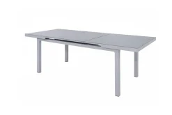 Outlet BasicPlus Pro Garten-Essgruppe, 6 Personen inkl. Sitzkissen, ausziehbarer Tisch 180–240 cm, Aluminium/Textilene Garten-Essgruppen