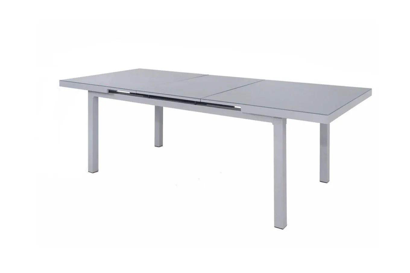 Outlet BasicPlus Pro Garten-Essgruppe, 6 Personen inkl. Sitzkissen, ausziehbarer Tisch 180–240 cm, Aluminium/Textilene Garten-Essgruppen