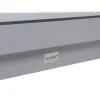 Discount BasicPlus Pro Garten-Essgruppe, silber/anthrazit, Alu/Textilene, ausziehbarer Tisch 180/240 x 100 cm, 6 Stapelsessel Garten-Essgruppen