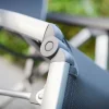 Sale BasicPlus Relaxsessel, silber/anthrazit, Alu/Textilene, 90 x 61 x 44 cm, 0301216-0000 Aluminium-Gartenmöbel|Gartenstühle & Gartensessel