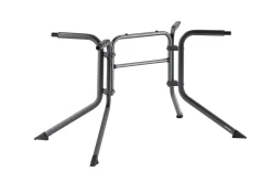 Online Boulevard/Basic Plus Gartenessgruppe, anthrazit, Aluminium/KETTALUX, Klapptisch 140 x 95 cm, 4 Klappstühle, kratzfest, witterungsbeständig Garten-Essgruppen|Aluminium-Gartenmöbel