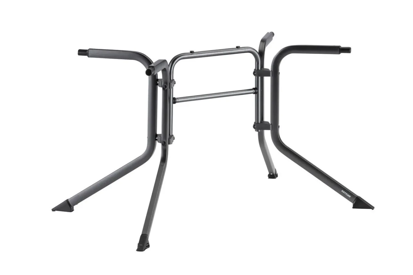 Online Boulevard/Basic Plus Gartenessgruppe, anthrazit, Aluminium/KETTALUX, Klapptisch 140 x 95 cm, 4 Klappstühle, kratzfest, witterungsbeständig Garten-Essgruppen|Aluminium-Gartenmöbel