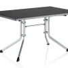 Clearance BOULEVARD Klapptisch, silber/anthrazit, Alu/KETTALUX, 140 x 95 cm, klappbar, pflegeleicht, 0307020-0000 Gartentische